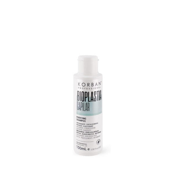 © 2023 moneli.lt | MONELÍ | KORBAN Bioplastia Capilar Purifying Shampoo - intensyviai atstatantis šampūnas 100 ml