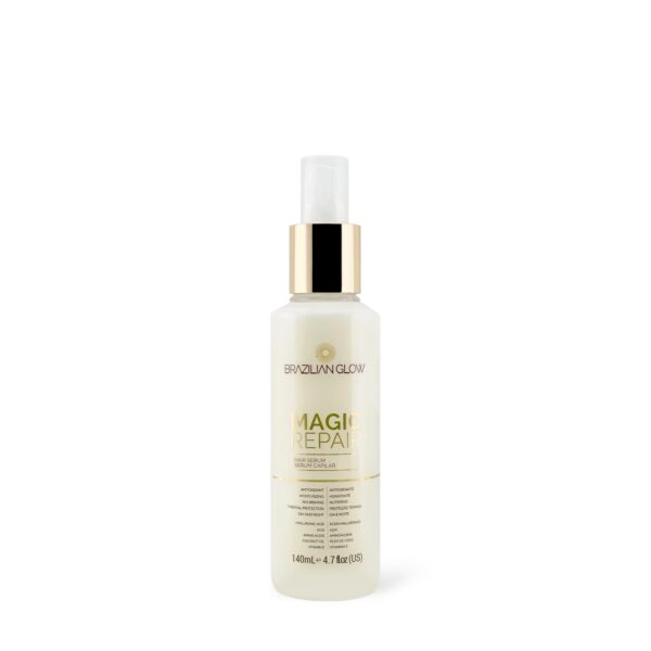 KORBAN Brazilian Glow Magic Repair Hair Serum - dvifazis plaukų serumas 140 ml
