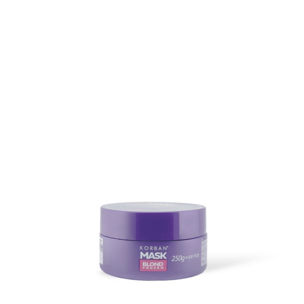 © 2023 moneli.lt | MONELÍ | KORBAN Mask Blond Frozen - tonuojanti kaukė šviesiems plaukams 20 g : 250 g