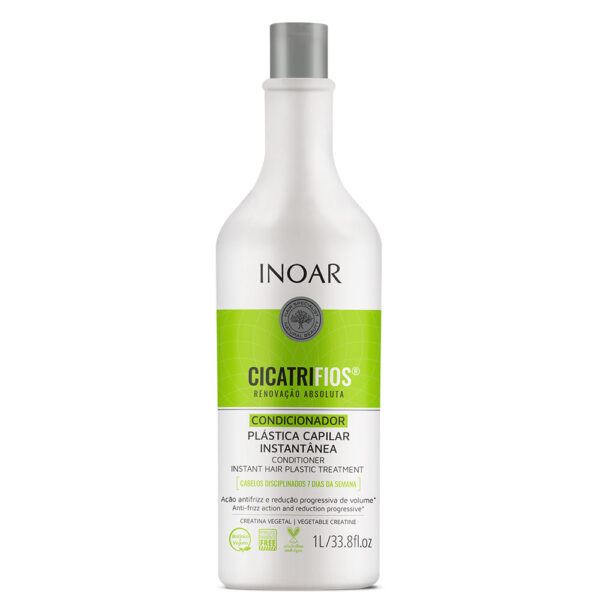 INOAR CicatriFios Conditioner - plauko struktūrą atkuriantis kondicionierius 1000 ml.