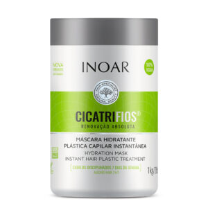 INOAR CicatriFios Mask - plauko struktūrą atkurianti kaukė 1000 g.