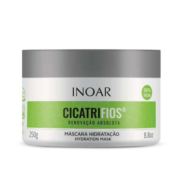 INOAR CicatriFios Mask - plauko struktūrą atkurianti kaukė 250 g.
