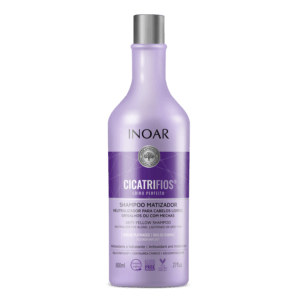 INOAR CicatriFios Perfect Blond Shampoo - šampūnas šviesiems plaukams 800 ml.