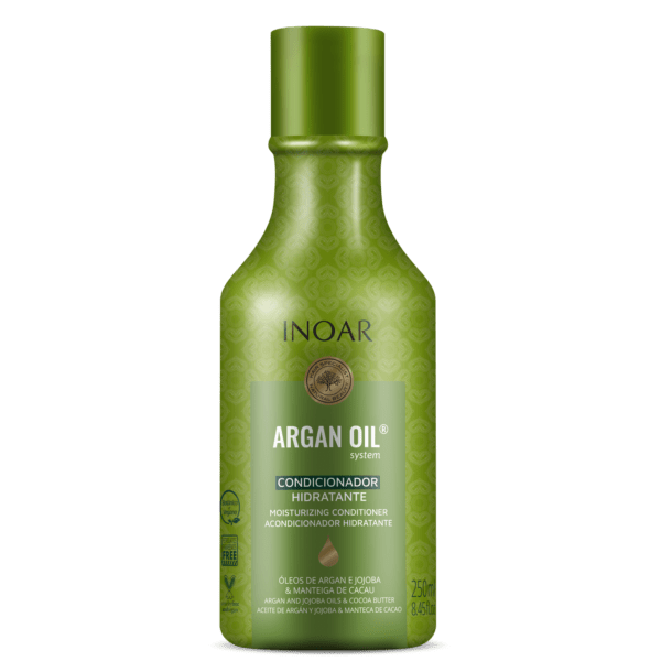 INOAR Argan Oil Conditioner - intensyviai drėkinantis kondicionierius su Argano aliejumi 1000 ml.