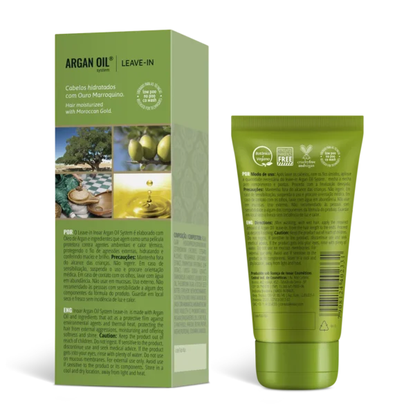 INOAR Argan Oil Leave-in nenuplaunamas balzamas su argano aliejumi 50 ml.