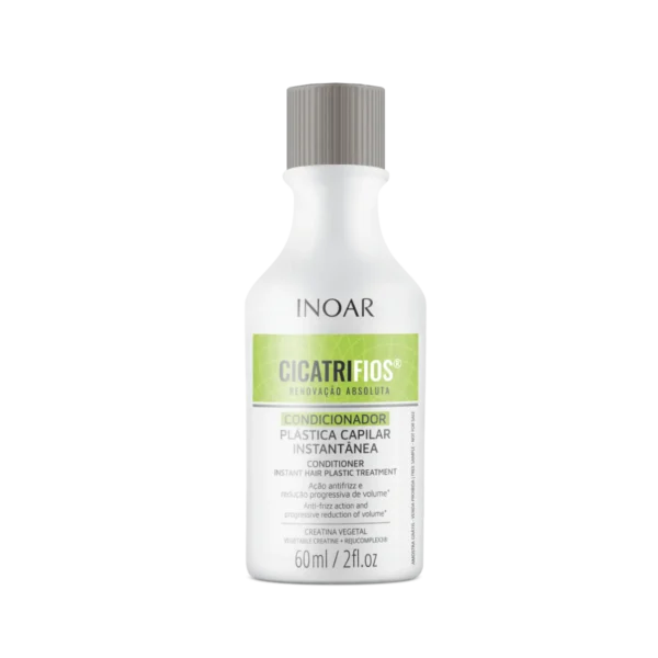 INOAR CicatriFios Conditioner - plauko struktūrą atkuriantis kondicionierius 60 ml.