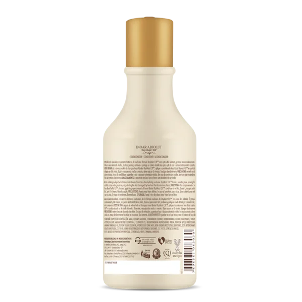 INOAR Absoliut Daymoist Conditioner - kondicionierius chemiškai pažeistiems plaukams 60 ml / 250 ml / 1000 ml