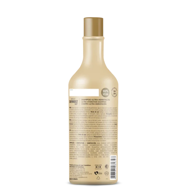 INOAR Daymoist Shampoo - šampūnas chemiškai pažeistiems plaukams 1000 ml