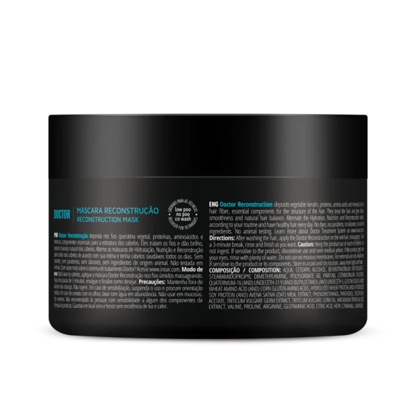 INOAR Doctor Reconstruction Mask - atkurianti kaukė 250 g