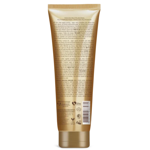 INOAR Kalice Multi purpose Mask - daugiafunkcinė plaukų kaukė 250 ml.