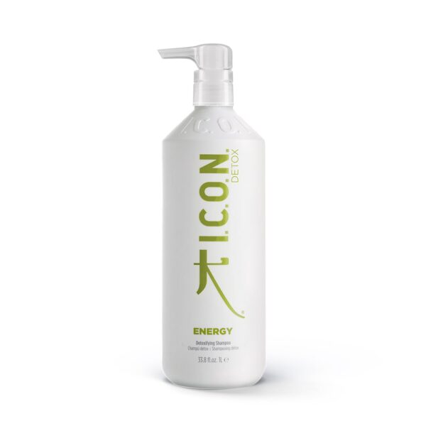 ICON Detox Energy Shampoo - detoksikuojantis šampūnas 250 ml / 1000 ml