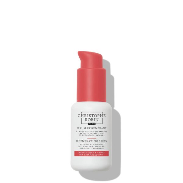 Christophe Robin Regenerating Serum atkuriantis plaukų serumas su opuncijų aliejumi 50 ml