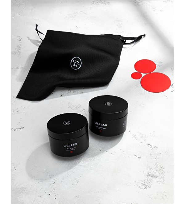 CELEMI Ultra Smooth ir Supreme Repair kaukių rinkinys 200 ml x 2.