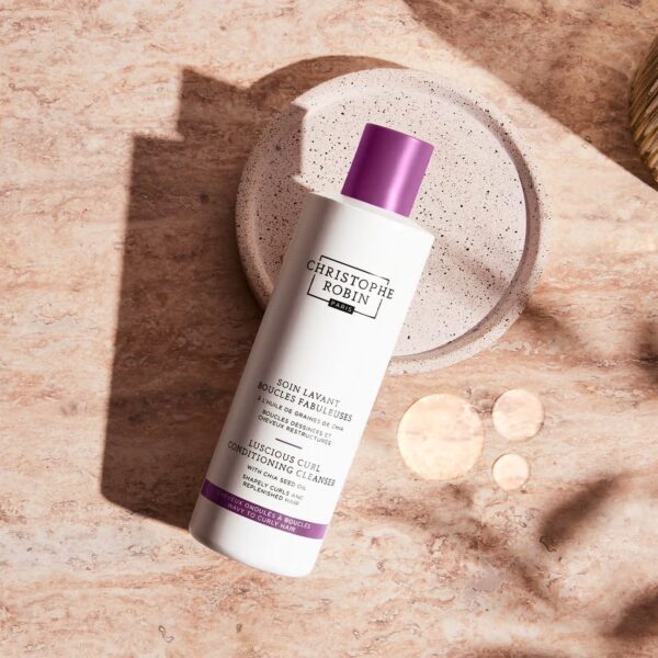 Christophe Robin Luscious Curl Conditioning Cleanser šampūnas garbanotiems plaukams 250 ml.