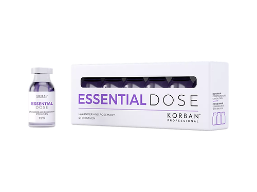 KORBAN Essential Dose plaukų atstatymo procedūra 13ml