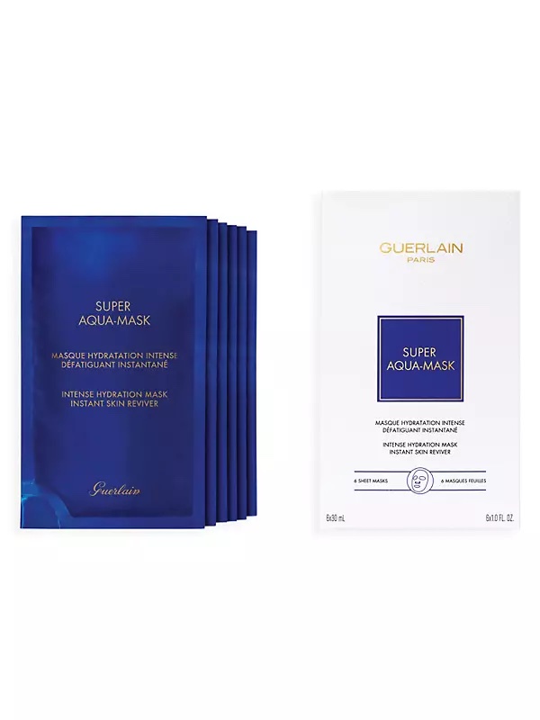GUERLAIN SUPER AQUA-MASK Intensyviai drėkinanti veido kaukė 30ml