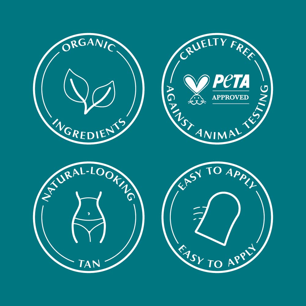 Vita Liberata Medium kūno makiažas su savaiminio įdegio efektu Body Blur Body Makeup with Tan 100ml - Image 3