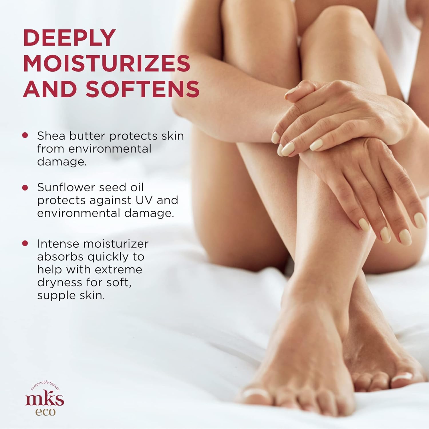 MKS eco kūno sviestas Whip Skin Butter With Argan & Hemp Oils Light Breeze Scent 227g - Image 3