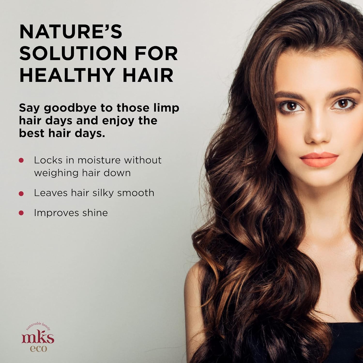 MKS eco drėkinantis kondicionierius ploniems plaukams Hydrate conditioner Light Breeze 296ml - Image 3