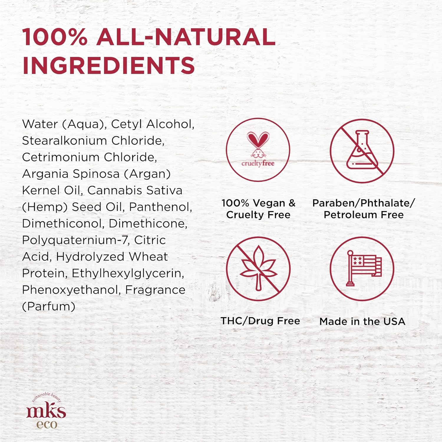 MKS eco maitinantis šampūnas ploniems plaukams Nourish Shampoo Light Breeze 296ml - Image 6