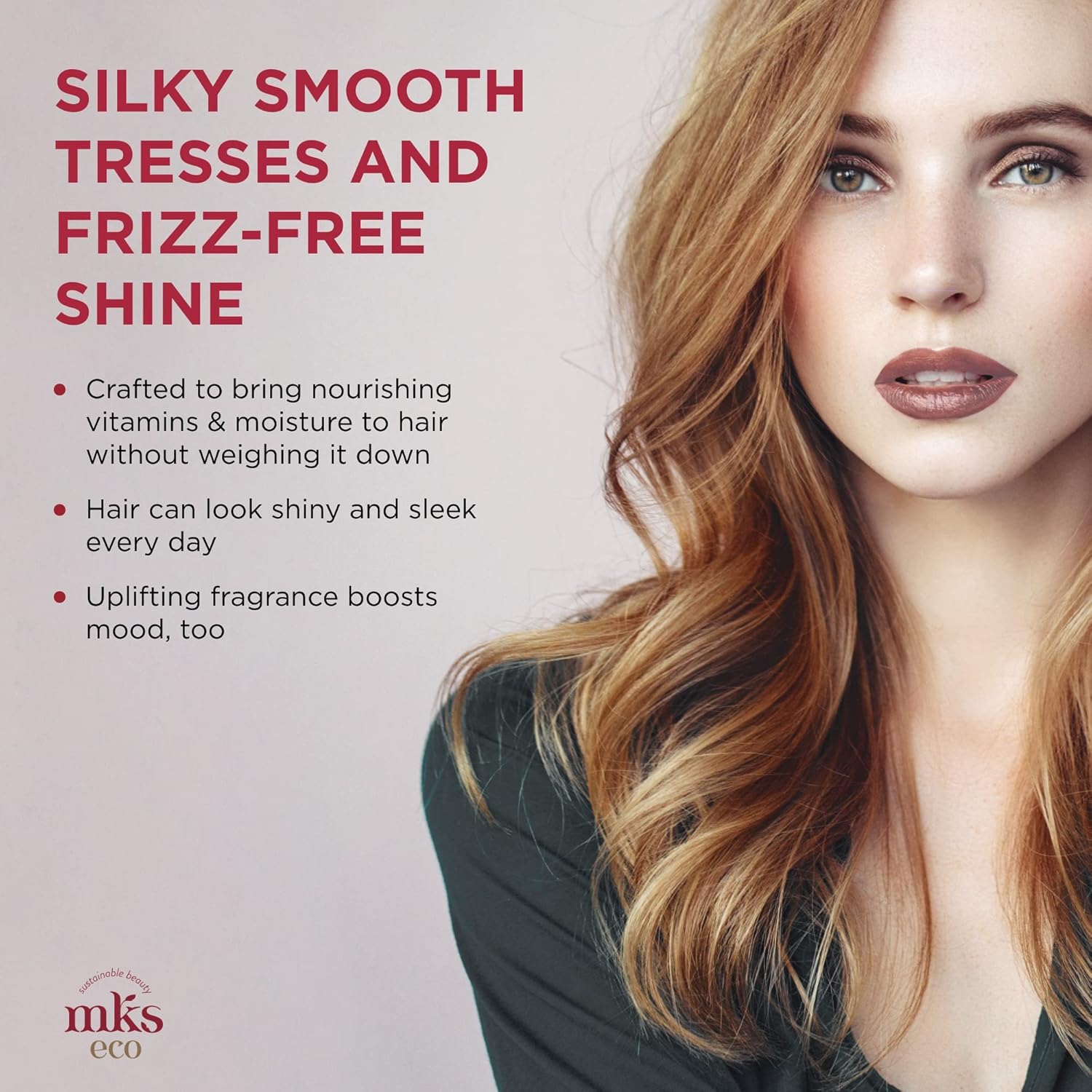 MKS eco maitinantis šampūnas ploniems plaukams Nourish Shampoo Light Breeze 296ml - Image 7