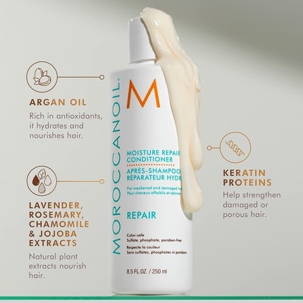 MOROCCANOIL giliai drėkinantis kondicionierius Moisture Repair Conditioner 250ml - Image 2