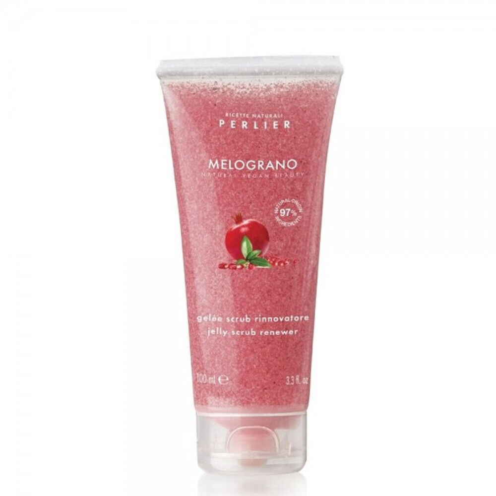 Perlier gelinis veido šveitiklis su granatais Gelee Scrub Renovator Pomegranate Facial Skin 100ml