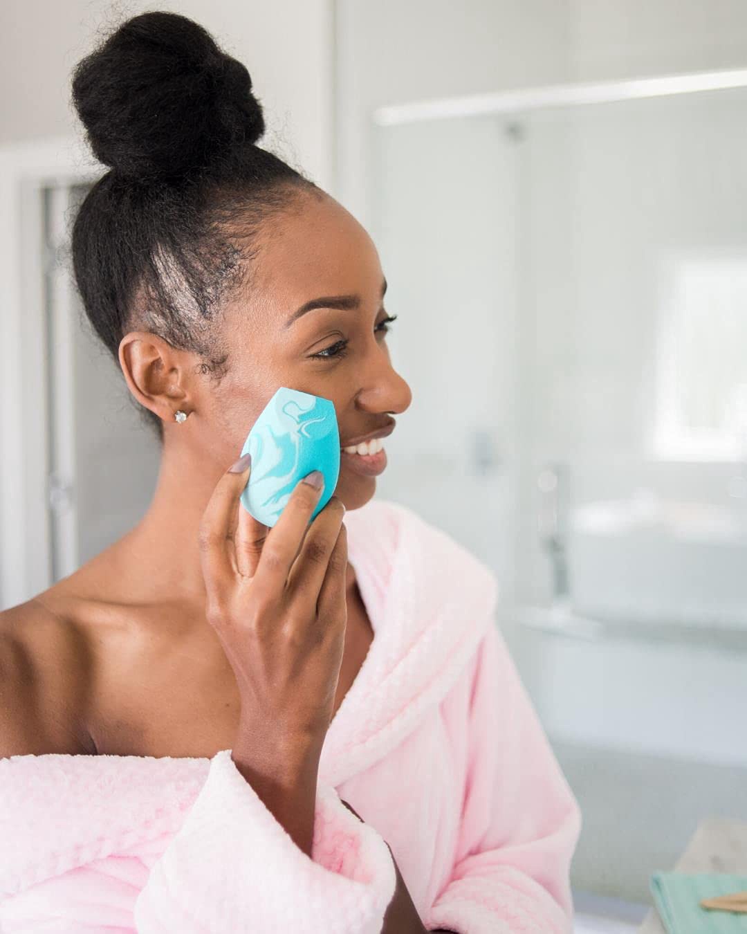 Makiažo šepetėlių dovanų rinkinys EcoTools Brighter Tomorrow Ready & Set & Glow - Image 3