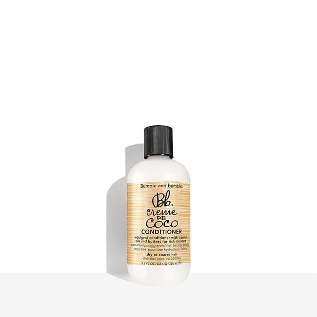 Bumble & Bumble Creme de Coco coconut kondicionierius sausiems, linkusiems šiauštis plaukams 250 ml