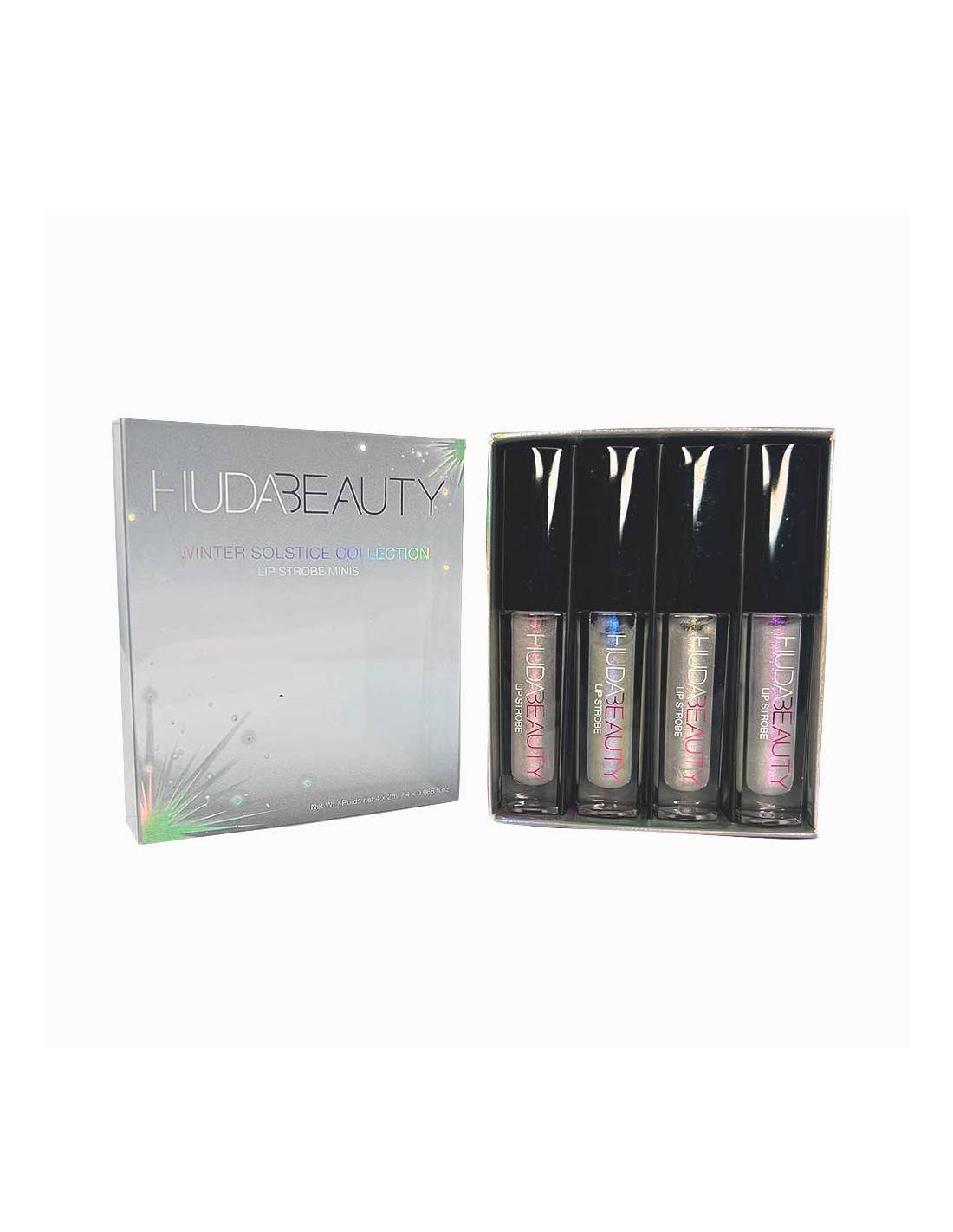 Huda Beauty Winter Solstice mini lūpų blizgių rinkinys 4x2ml
