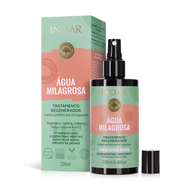 INOAR Água Milagrosa - purškiamas regeneruojantis fluidas 200 ml.