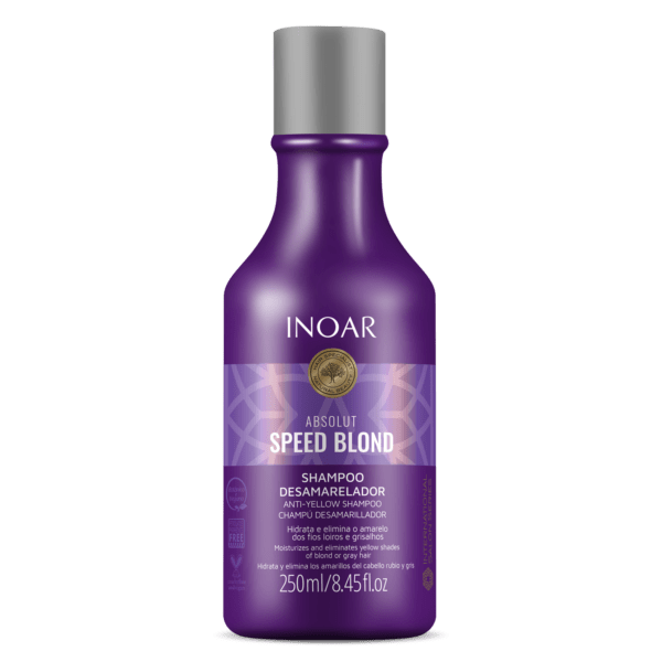 INOAR Speed Blond Shampoo - šampūnas šviesiems plaukams 250 ml.