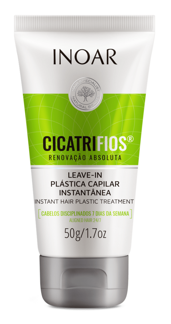 INOAR CicatriFios Leave-In nenuplaunamas balzamas apsaugantis nuo karščio 50 ml.