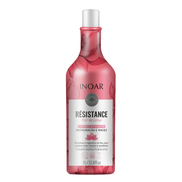 INOAR Resistance Flor de Lotus Conditioner - plaukus drėkinantis kondicionierius 250 ml.