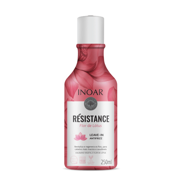 INOAR Resistance Flor de Lotus Leave-in Antifrizz nenuplaunamas kondicionierius 250 ml.