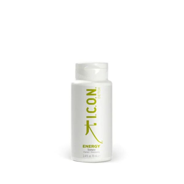 ICON Detox Energy Shampoo - detoksikuojantis šampūnas 70 ml