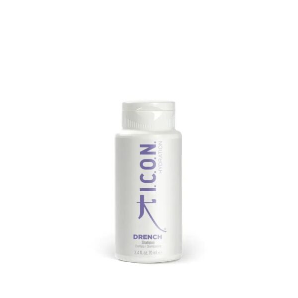ICON Hydration Drench Shampoo - drėkinantis šampūnas 70 ml