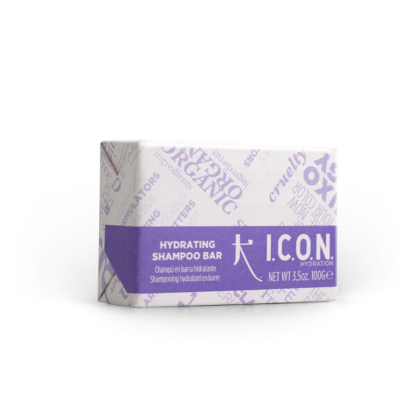 ICON Hydrating Shampoo Bar - drėkinantis kietasis šampūnas 100 g.