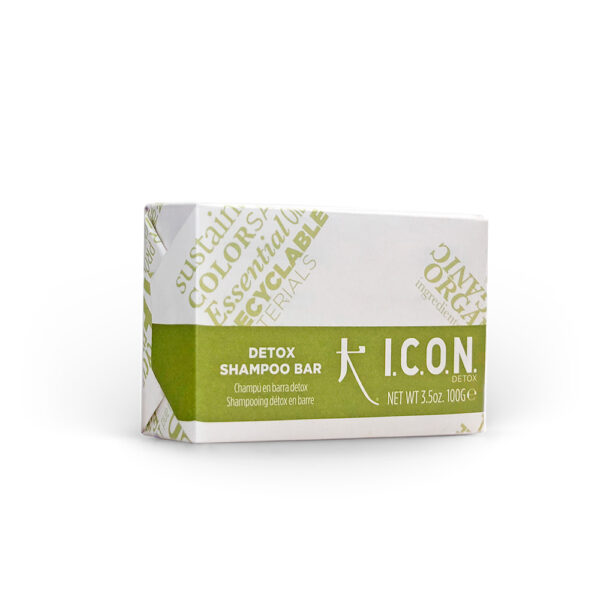 ICON Detox Shampoo Bar - giliai valantis kietasis šampūnas 100 g