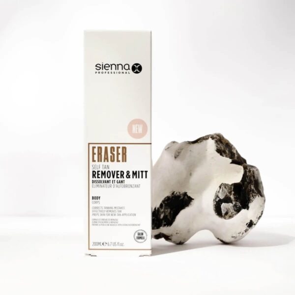 Sienna X Eraser Self Tan Remover savaiminio įdegio valiklis su pirštine 200 ml..