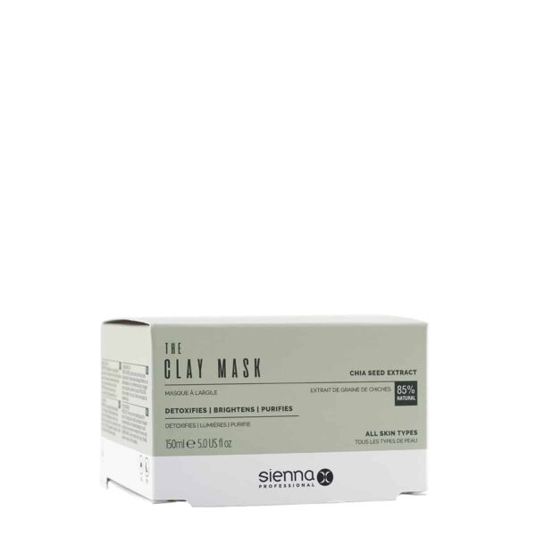 Sienna X The Clay Mask detoksikuojanti molio kaukė veidui 150 ml,,