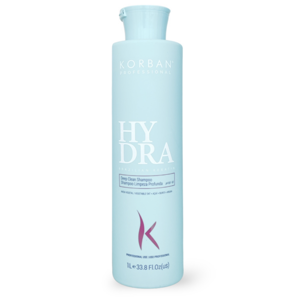 © 2023 moneli.lt | MONELÍ | KORBAN Hydra Brazilian Keratin Deep Clean Shampoo - giliai valantis šampūnas 1000 ml