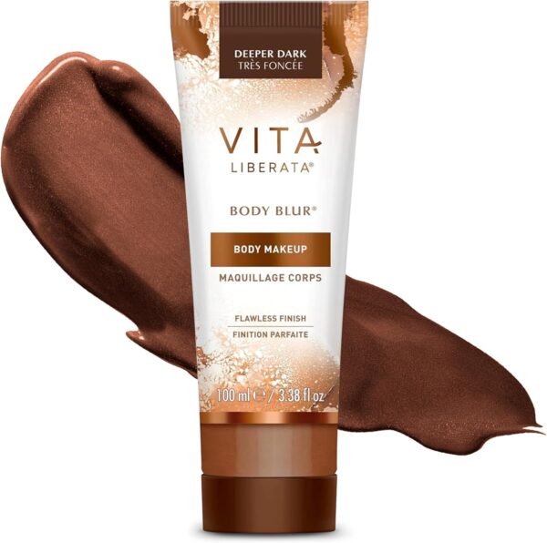 Vita Liberata kūno makiažas Deeper Dark momentinio poveikio kremas Body Blur Flawless Finish 100ml