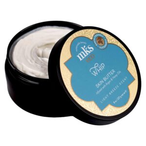 MKS eco kūno sviestas Whip Skin Butter With Argan & Hemp Oils Light Breeze Scent 227g