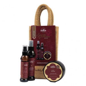 MKS eco plaukų ir kūno priežiūros dovanų rinkinys maišelyje Smoot Perfection Gift Set