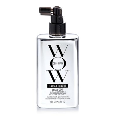 Color WOW Dream Coat Extra Strength Spray iššukavimą lengvinantis plaukų purškiklis, pasipūtusiems, garbanotiems plaukams 200ml