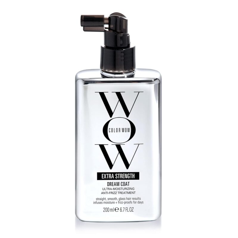 Color WOW Dream Coat Extra Strength Spray iššukavimą lengvinantis plaukų purškiklis, pasipūtusiems, garbanotiems plaukams 200ml
