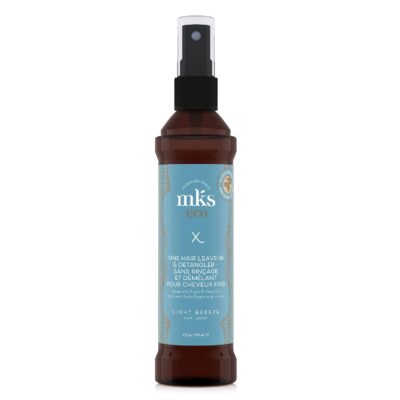 MKS eco nenuplaunamas kondicionierius ploniems plaukams X Leave-in LIGHT BREEZE  118ml