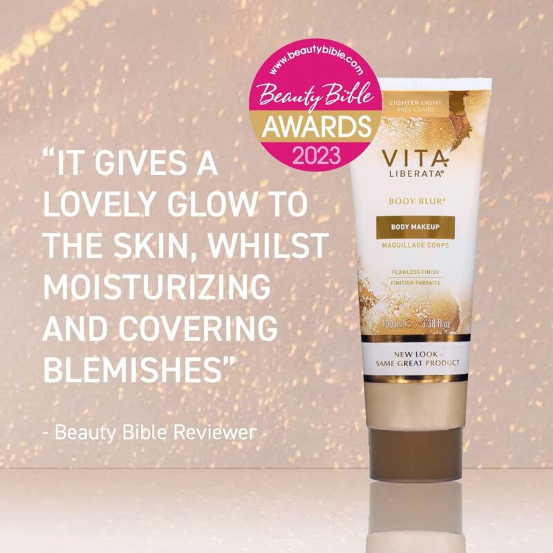 Vita Liberata kūno makiažas Lighter Light momentinio poveikio kremas Body Blur Flawless Finish 100ml - Image 4