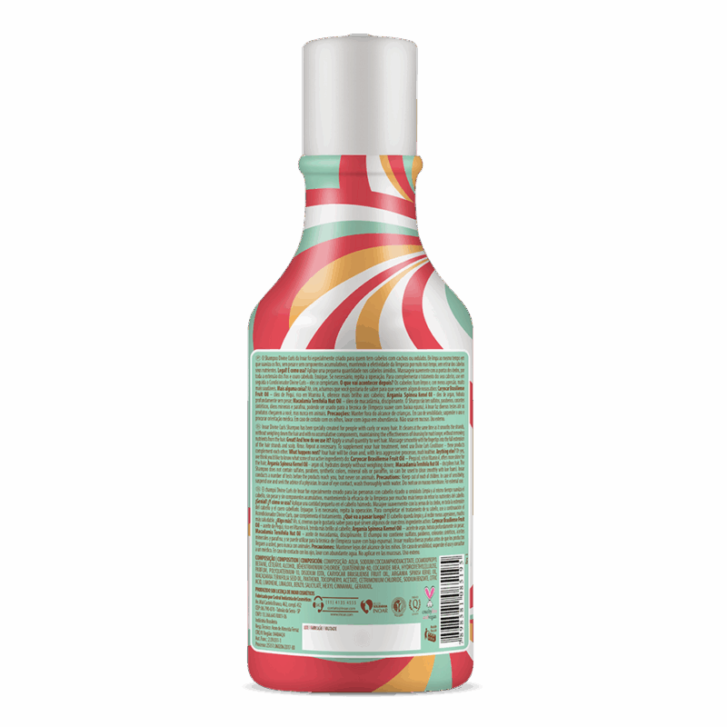 INOAR priemonų rinkinys garbanotiems banguotiems plaukams Divine Curls Duo Kit 2x250 ml - Image 5